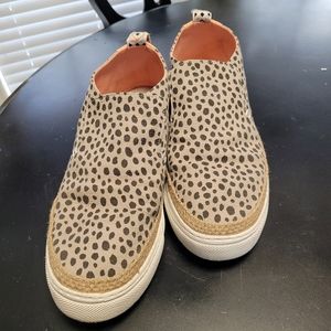 Worn once, Hey Dudes! Great shoes.